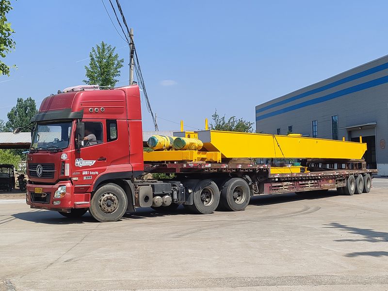 电动葫芦桥式起重机  LH16/5t-16.4m 制作完成，发往湖南交付客户使用。