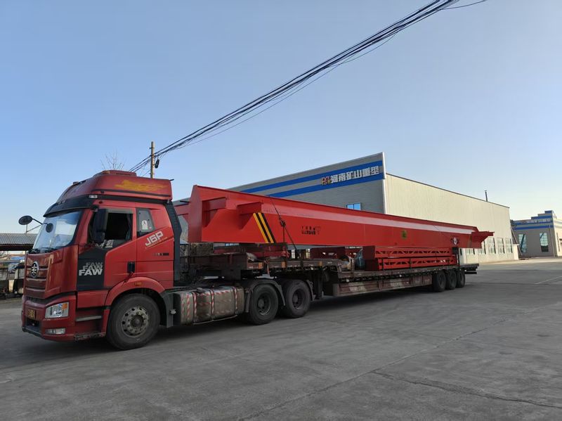 电动葫芦门式起重机 MHxh20t-22.5m 制作完成  装车发货