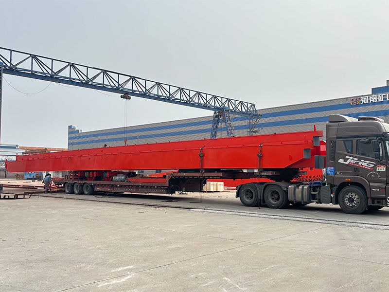 葫芦双梁、电动单梁 LH5t-30.34m LD5t-30.34m 制作完成 装车发出